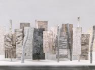 Nyapanyapa Yunupiŋu (Gumatj), Gäna (Self), 2009–2018. Aboriginal art is rooted in tradition but addresses contemporary concerns such as climate change and reparations.