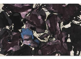 Ed Moses, Redyps, 2002, acrylic on canvas, 96 x 60. 